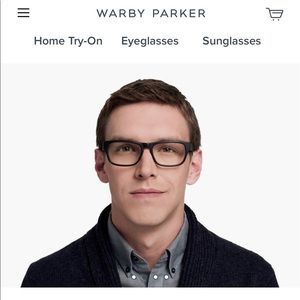Warby Parker Roosevelt Matte Black Frames Glasses